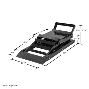 🎉Factory Promotion Capacity Hydraulic Underbody Access Car Lift with Ramp - Image 5