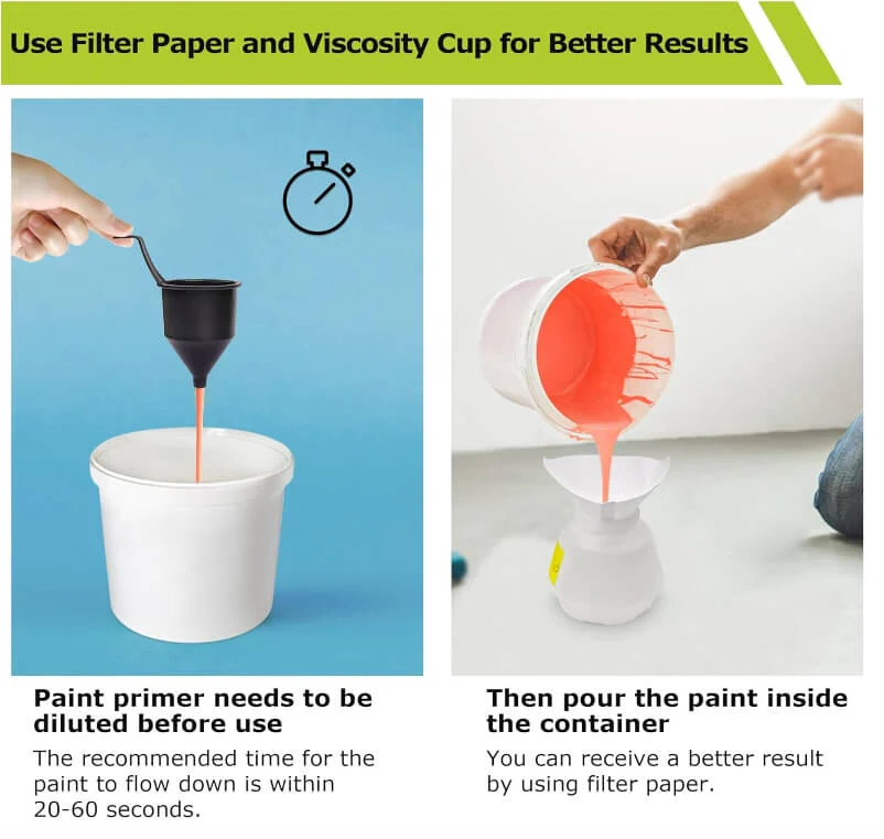 High-pressure Cordless Paint Sprayer with 2 Batteries - Image 5